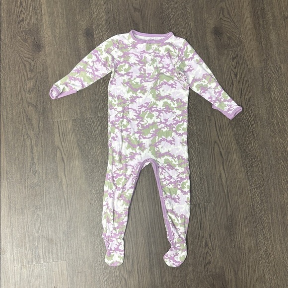 Sweet Bamboo 12-18mo Cozy Camo Kids Footie. Excellent cndtn. 15%offw2+bndle. - Picture 1 of 5